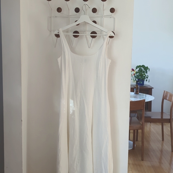 Linen Blend Maxi Dress - Picture 2 of 5